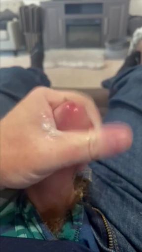 Ginger Bear Jerking After Work