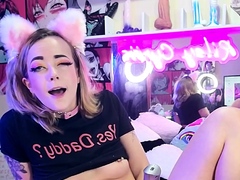 Hot Blonde Babe Solo Masturbation