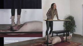 Mistress Tatjana stomps on slave's head hard B Pictures in Pictures mp4