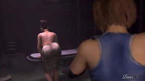 Persistant evil: control / futa excella with big schlong fucks jill valentine