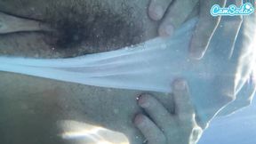 Sex underwater action with tough baby from Cam Soda