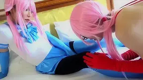 [pc033] [4002070] Crossdresser Socks Mouth Sex
