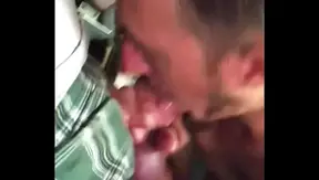 Hard Friend-on-Friend Facial in Steaming Homemade Glory Hole Clip – HotGayClips 18+