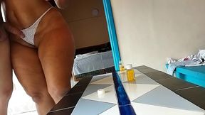 rich day alone with my slutty whore step-aunt!