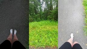 petite marche dans une foret ! tu voudrais venir avec moi et qu on baise dans ...