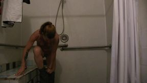 Steamy Shower at Florida Campground -Mp4