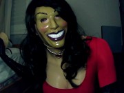 Forever Smiles Pt7! Locked in female mask a Jane feels her tight body! But who is she this time!?