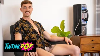 Tattooed Hunk Phoenix Jerks Long Curved Big Cock to Massive Cumshot