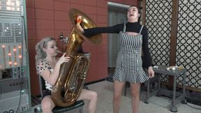 Ama and Sage Produce Even Stranger Noises From the Tuba (MP4 720p)