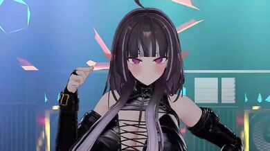 Say My Name MMD Elf Strip Dance Cosplay Gushing