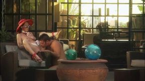 Hot Brunette MILF with seductive lips gets fucked real hard