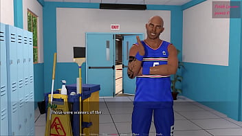 Curvy blonde BBW learns to give a deepthroat blowjob in 3D hentai game