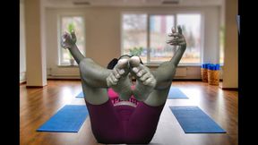 Dirty Sweaty Yoga Foot Worship