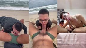 fudendo na praia. - parte i