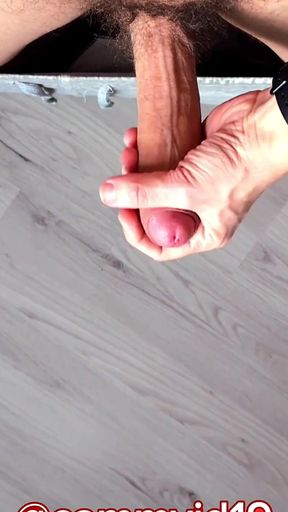 Masturbating and Shooting Cum Out of My Polish Dick
