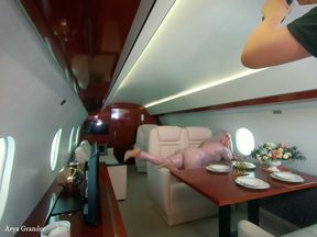 Backstage From Photosession, 4 Catsuits and Fly Jet Photoshoot