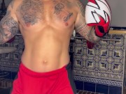 🥵🥵SUPER AMAZING CUMSHOT! WHILE I BOX🔥🔥wanna join me?