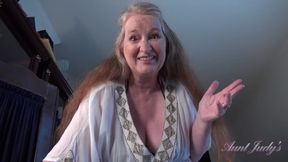 Maggie, Your 61-Year-Old Busty Stepmom, Gives You a POV Handjob