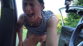 Behind The Scenes Of Mature Sissy Seduce To Outdoor Fuck