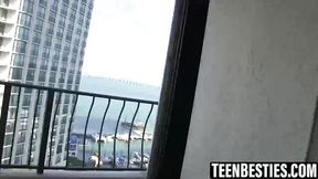 Wild teen fuck fest with big dick and pussy licking