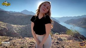 Blonde Teen Anal&#x1F44C; Sex in Public - Molly Pills - Outdoor POV Amateur Porno