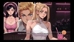 my new girlfriend [ taboo hentai game ] ep.63 two step sisters taking care of a huge bbc in the club toilet !