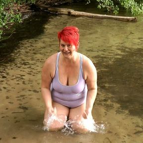 Annadevot - Alone on the lake - First swim in the lake