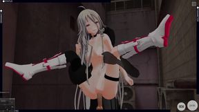 3D Hentai Vocaloid Ia Outdoor Fuck and Cum
