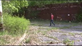 outdoor lesbian pussy fun