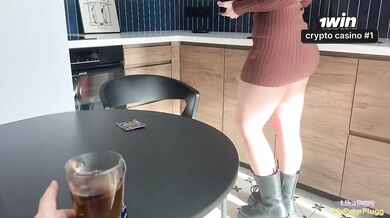 Maybe we can have a quick fuck before my trip abroad? My neighbor confused me...