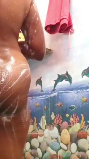 ammu bath showing big boobs and sweet pussy   Clip 2