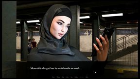 esra in istanbul [ cuckold hentai game pornplay] ep.2 hijab woman spanked in public subway with her fiancee is on the phone