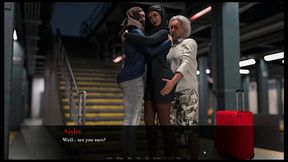 esra in istanbul [ cuckold hentai game pornplay] ep.2 hijab woman spanked in public subway with her fiancee is on the phone