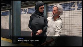 esra in istanbul [ cuckold hentai game pornplay] ep.2 hijab woman spanked in public subway with her fiancee is on the phone