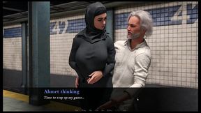 esra in istanbul [ cuckold hentai game pornplay] ep.2 hijab woman spanked in public subway with her fiancee is on the phone