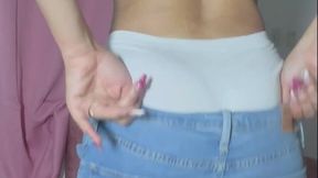 wetting my panties and jeans