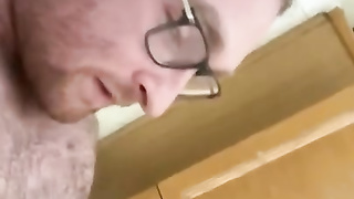 Jizz shot in face