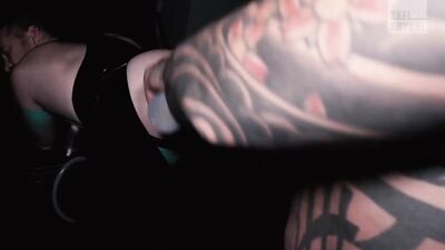 Axel Abysse Stretches Hole For Damian Dragon Massive Fist