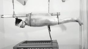 Wrapped & Trapped: Crazy Shaking Orgasm In Plastic Wrap Suspension! Bdsmlovers91