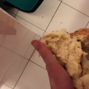 Fucking and breading with cum