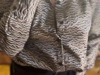 Sexually excited pink haired secretary gets caught fingering herself, sucks, bangs and gets a giant load