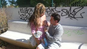 Vanessa Colombiana, 53yo Busty MILF, Wild Fuck with Mr Bobelo! Huge Cock, Deepthroat & Massive Cumshot on Street & Studio - Club Maduras FAKings
