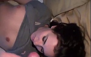 Young teeny sucking my dick dry