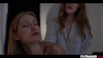 Jia Lissa & Tiffany Tatum's Futanari Frenzy: Petite Blonde Blowjob & Creampie