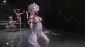 Bondage; Training; Butt Plug; Anal Beads; Ball Gag