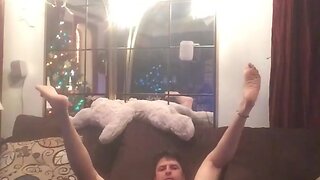 My sister caught me jacking off & doing crooked bare stunts