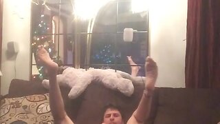 My sister caught me jacking off & doing crooked bare stunts