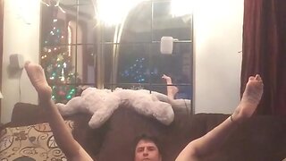 My sister caught me jacking off & doing crooked bare stunts