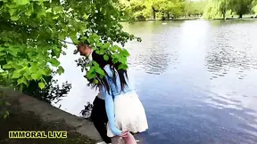 Briseida Myers gets double railed in public park