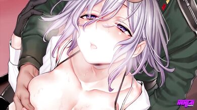 Hentai Pros - Pretty Babe Works So Hard And Gets Horny At The Same Then A Man Shows Up To Fuck Her